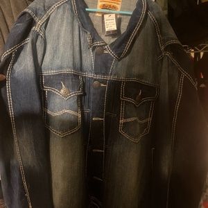 River De Cru Jean jacket (mens)